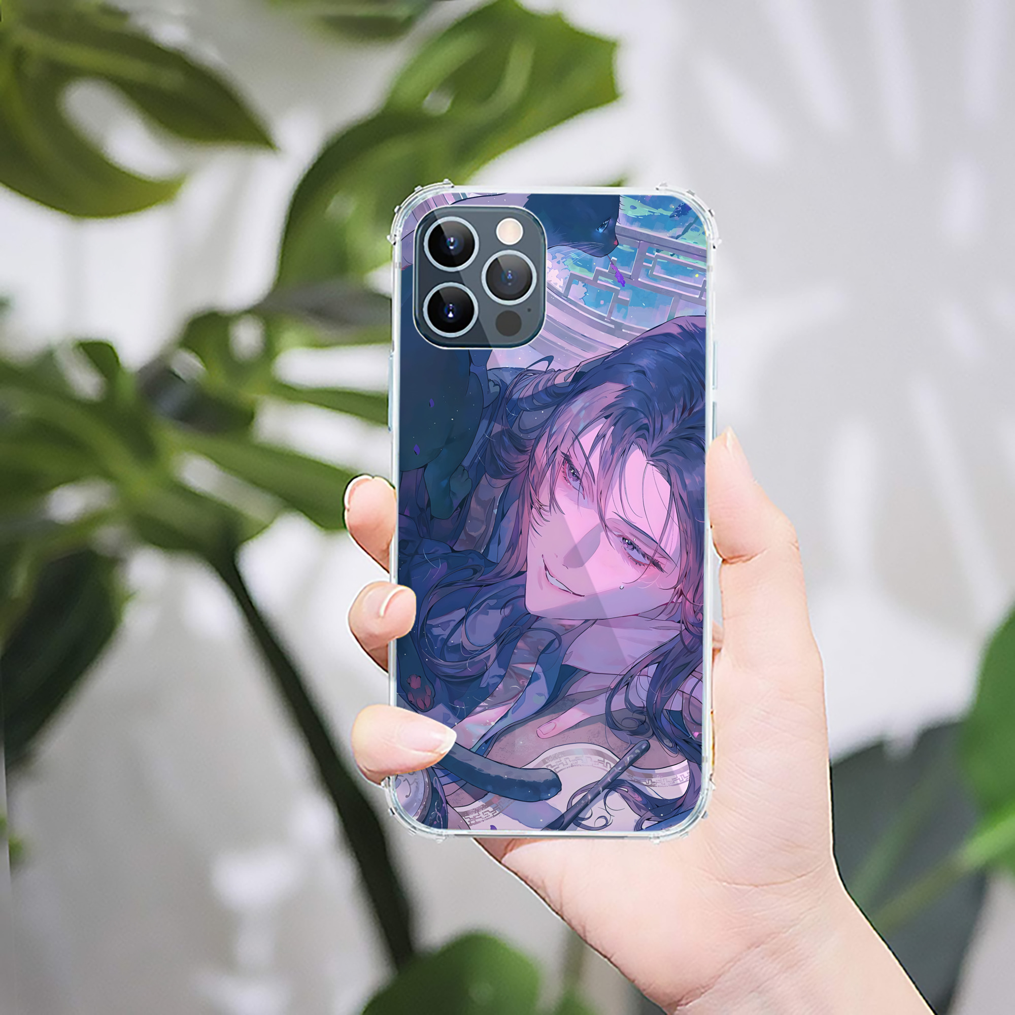 （画像用） 薬屋のひとりごと The Apothecary Diaries 【iPhone 12シリーズ対応】透明スマホケース（クリアソフトケース）